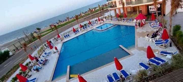 شاليه فندقي أرضي بحديقه خاصه في منتجع بورتوسعيد 'Ezbet Shalabi el-Rudi Экстерьер фото