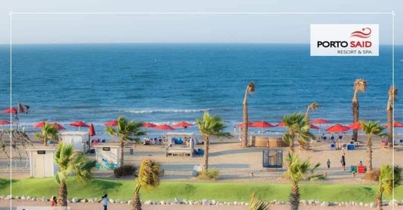 شاليه فندقي أرضي بحديقه خاصه في منتجع بورتوسعيد 'Ezbet Shalabi el-Rudi Экстерьер фото